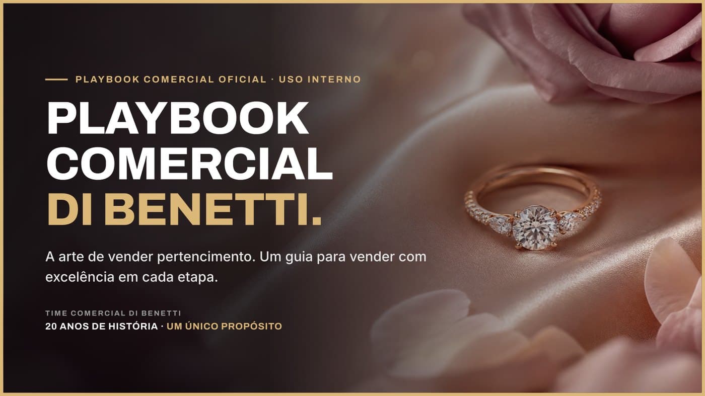Capa: Playbook Comercial, Di Benetti